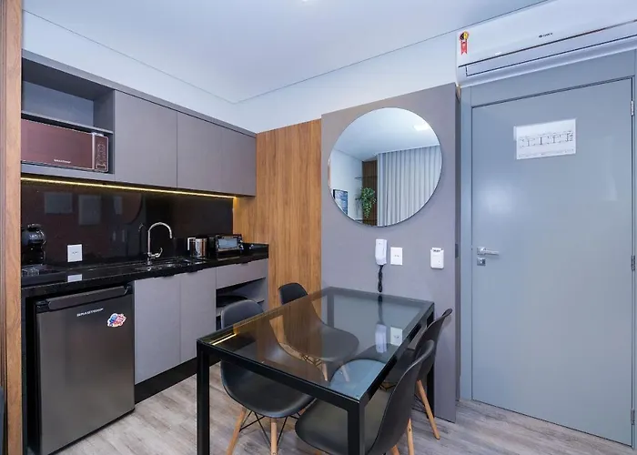 Aion 204 - Lindo Loft - 1 Vaga De Garagem | Centro De Bombinhas Apartamento